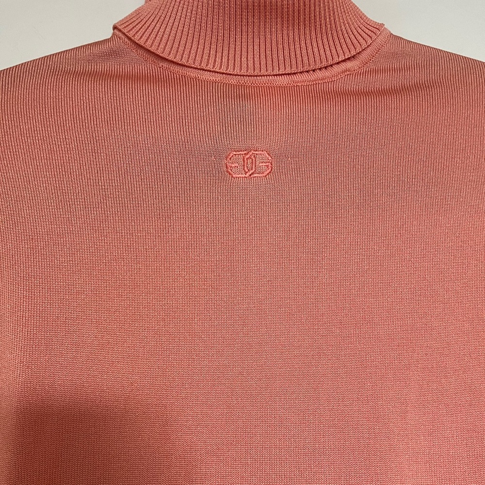 GIVENCHY SPORT Vintage Pink Turtleneck Top - Picture 3 of 6
